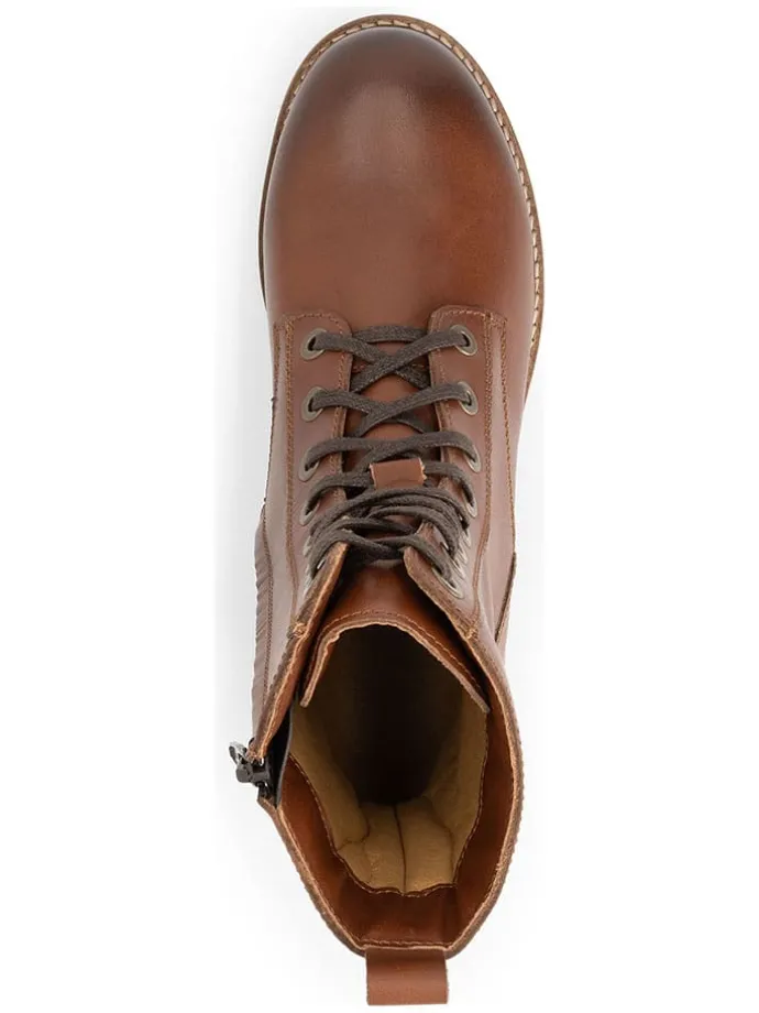 Leren boots "Forsol" lichtbruin
