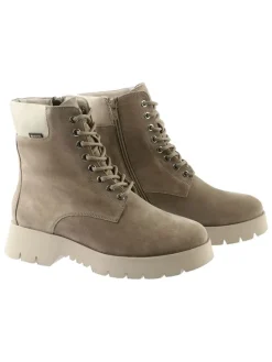 Leren boots "Harvest" taupe