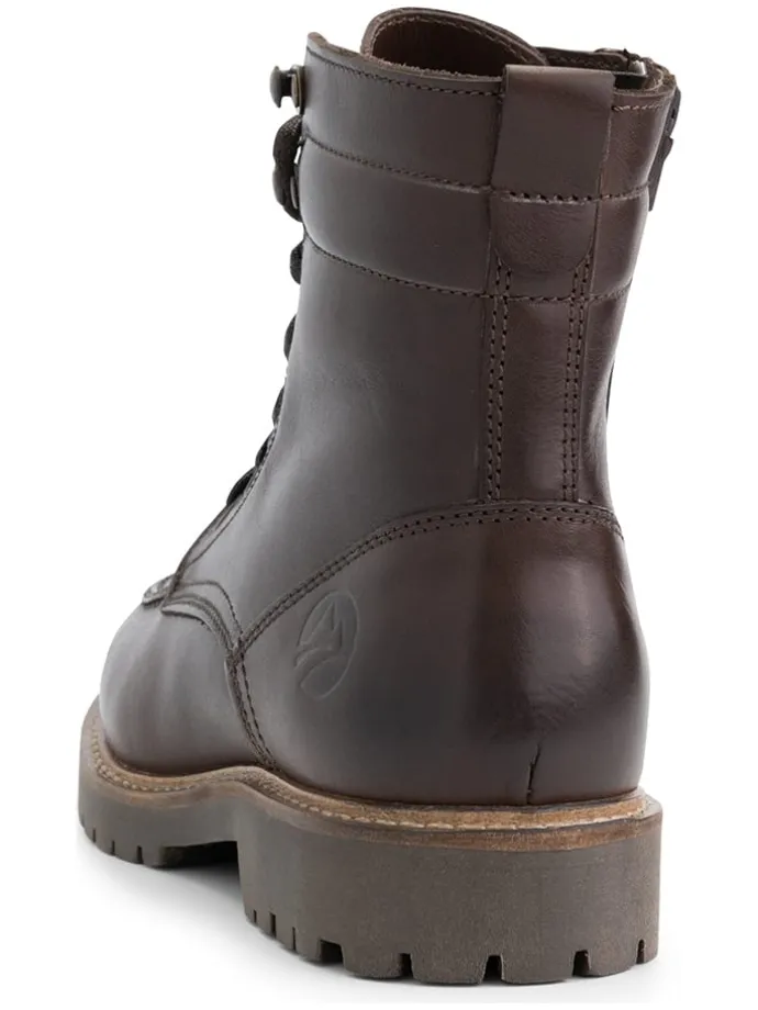 Leren boots "Haugesund" bruin