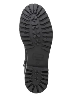 Leren boots "Honefoss" zwart