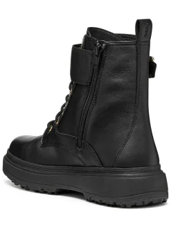 Leren boots "Lamidie + Grip Abx" zwart