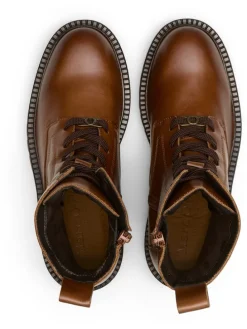 Leren boots lichtbruin