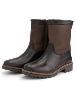 Leren boots "Mygland" bruin