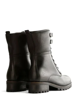 Leren boots "Myre" zwart