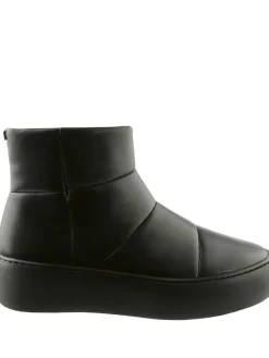 Leren boots "Paddy" zwart