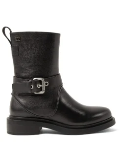 Leren boots zwart