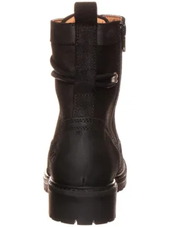 Leren boots zwart