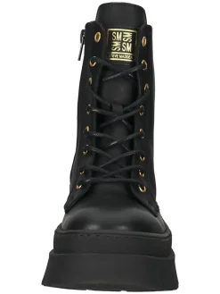 Leren boots zwart
