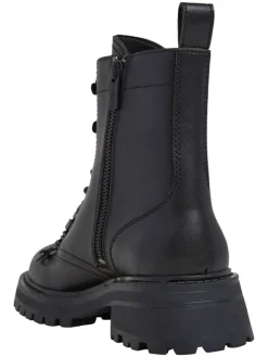 Leren boots zwart