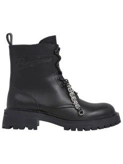 Leren boots zwart