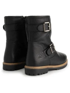 Leren boots zwart