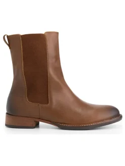 Leren chelseaboots 