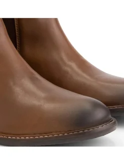 Leren chelseaboots 