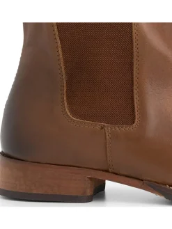Leren chelseaboots 