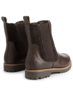 Leren chelseaboots bruin