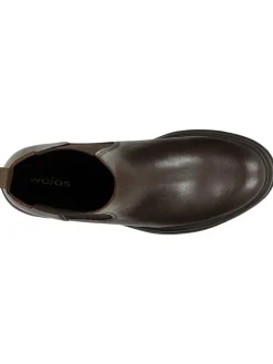 Leren chelseaboots bruin