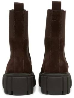 Leren chelseaboots bruin