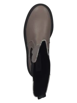 Leren chelseaboots bruin
