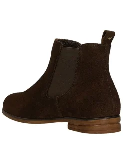 Leren chelseaboots bruin