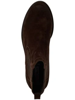 Leren chelseaboots bruin