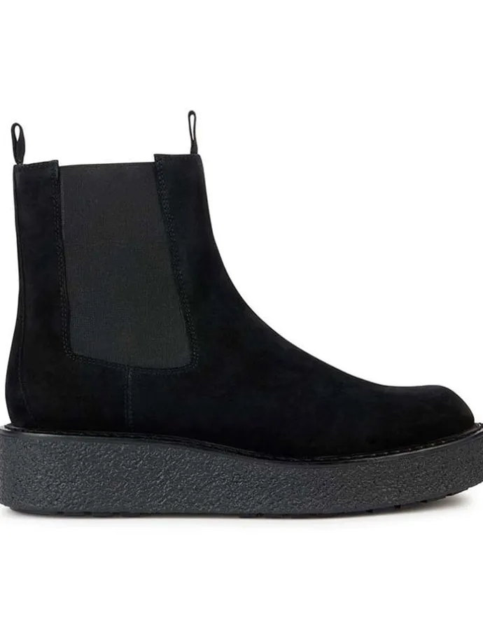 Leren chelseaboots "Elidea" zwart