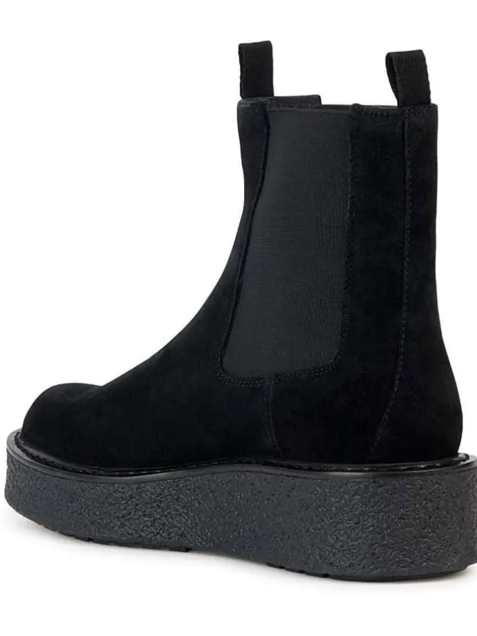 Leren chelseaboots "Elidea" zwart