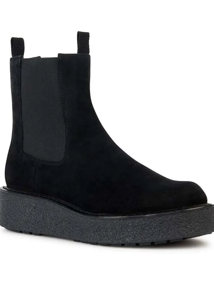 Leren chelseaboots "Elidea" zwart