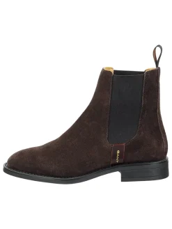 Leren chelseaboots 