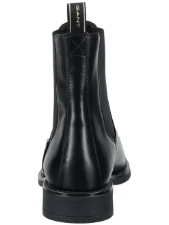 Leren chelseaboots "Fayy" zwart