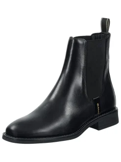 Leren chelseaboots 