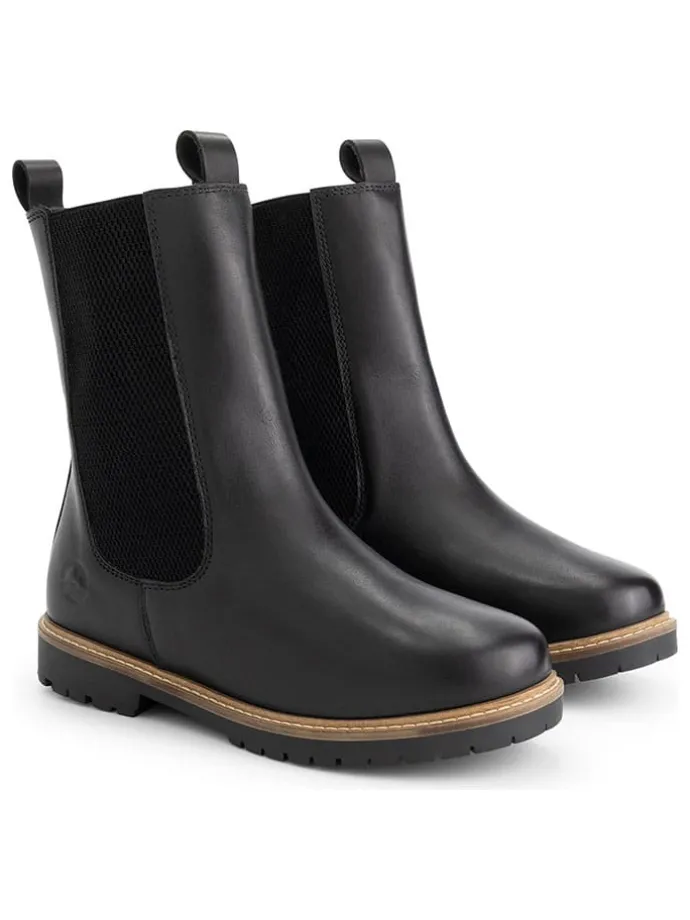 Leren chelseaboots "Ferring" zwart