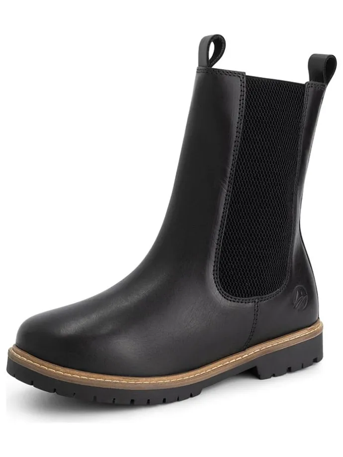 Leren chelseaboots "Ferring" zwart