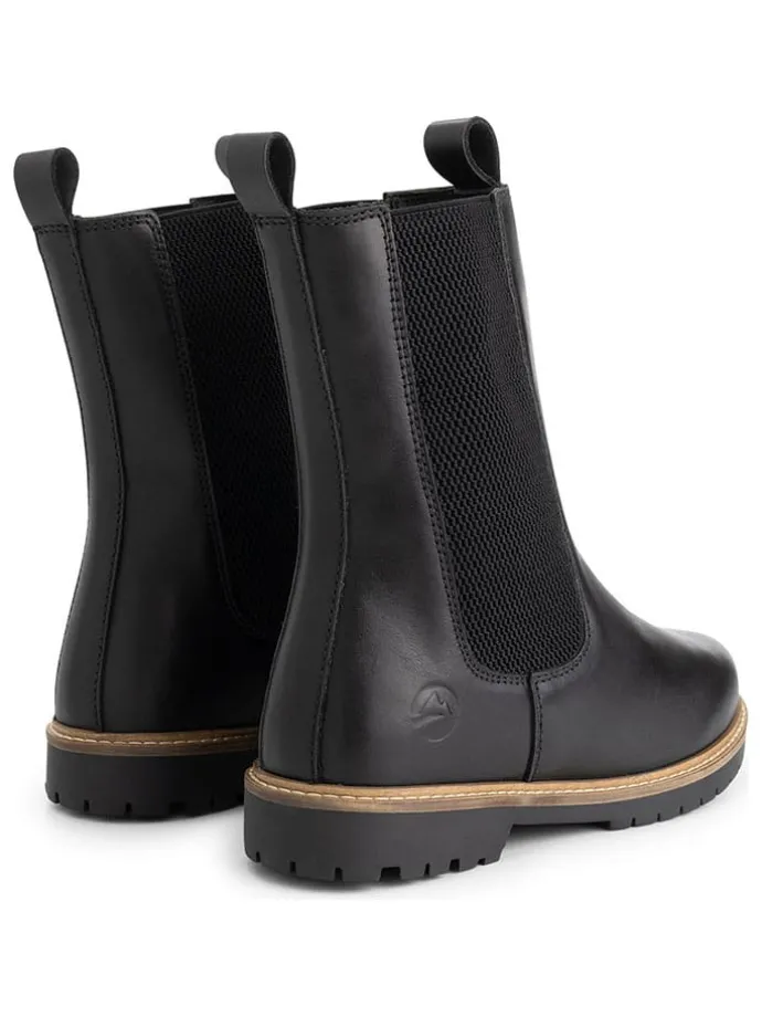 Leren chelseaboots "Ferring" zwart