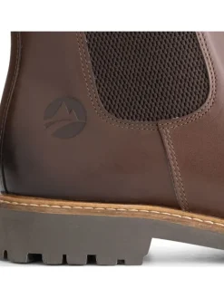 Leren chelseaboots 