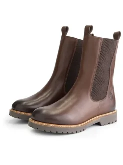 Leren chelseaboots 