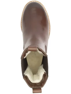 Leren chelseaboots 