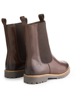 Leren chelseaboots 