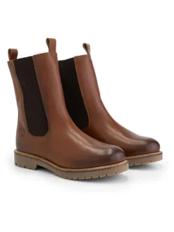 Leren chelseaboots 