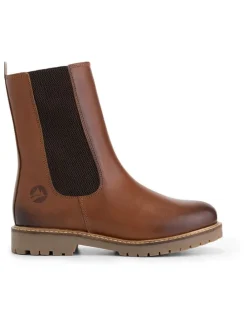 Leren chelseaboots 