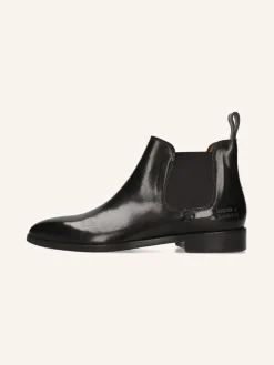 Leren chelseaboots 