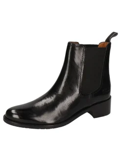 Leren chelseaboots 