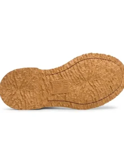 Leren chelseaboots lichtbruin