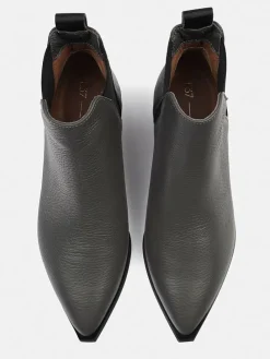 Leren chelseaboots 