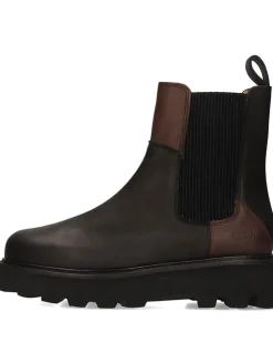 Leren chelseaboots "Nyra 2" zwart