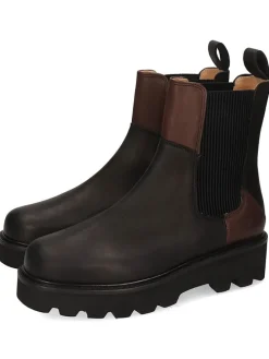 Leren chelseaboots 