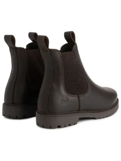 Leren chelseaboots 