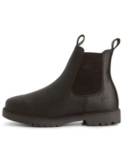 Leren chelseaboots 