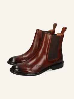 Leren chelseaboots 