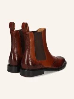 Leren chelseaboots 