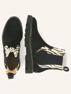 Leren chelseaboots 